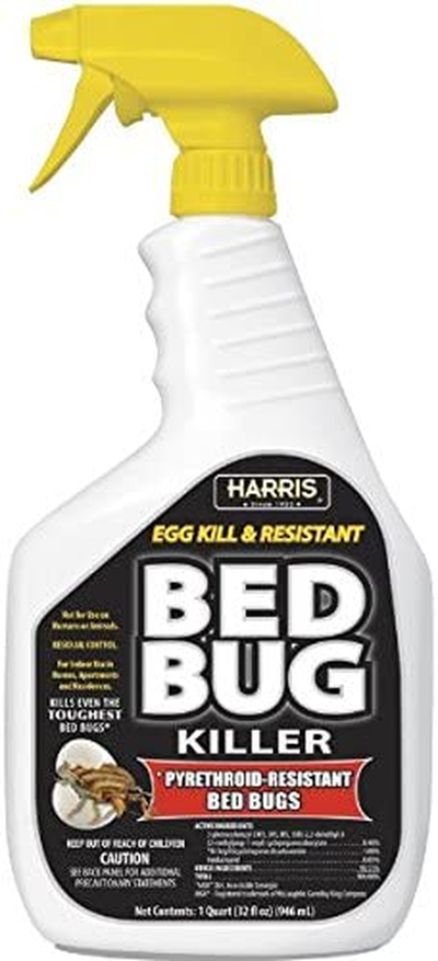 Black Label Bed Bug Killer, Liquid Spray with Odorless and Non-Staining Extended Residual Kill Formula (32Oz)