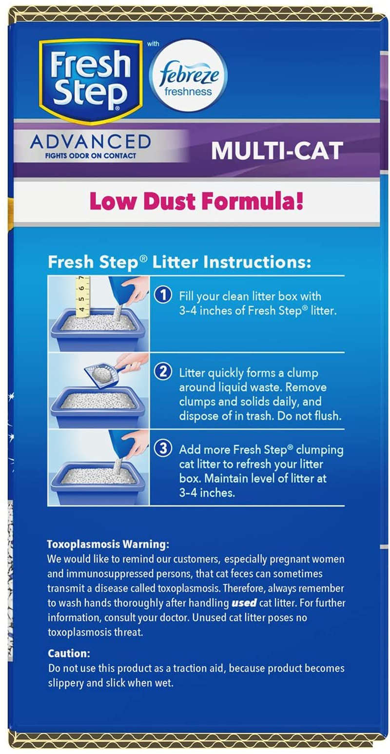 Fresh Step Advanced Clumping Cat Litter