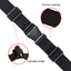 Premium Utility Straps with Quick Release Buckle Adjustable Short Nylon Lashing Straps for Backpack Tactical Lashings Camping Gear Sleeping Bag Mattress and More(Black 4Pcs/6.5Ft)