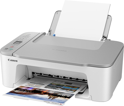 Canon PIXMA TS3520 Compact Wireless All-In-One Printer, White