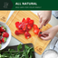 Extra Large Organic Bamboo Cutting Board with Juice Groove - Kitchen Chopping Board for Meat (Butcher Block) Cheese and Vegetables (XL 18 x 12")