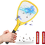 Wellgoo Large Electric Bug Zapper Swatter Fly Trap High Voltage Handheld Mosquito Killer Racket, 1 Pack