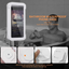 Shower Phone Holder Waterproof, Shower Phone Case Mount Anti-Fog Touch Screen Phone Shower Holder for Bathroom Bathtub Wall Mirror, Compatible with Iphone Samsung All Smartphones