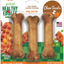 Nylabone Healthy Edibles All-Natural Long Lasting Bacon Flavor Chew Treats 3 Count Bacon Small/Regular