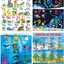 12 Kids Educational Posters for Preschoolers & Toddlers –13x18 | Large Preschool Wall Posters for Homeschool Teaching, Distance Learning, Daycare & Kindergarten | ABC Alphabet Poster, 123 Chart & More