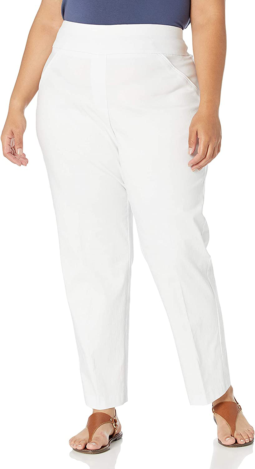 Alfred Dunner Women's Classic Fit Medium Length Pant