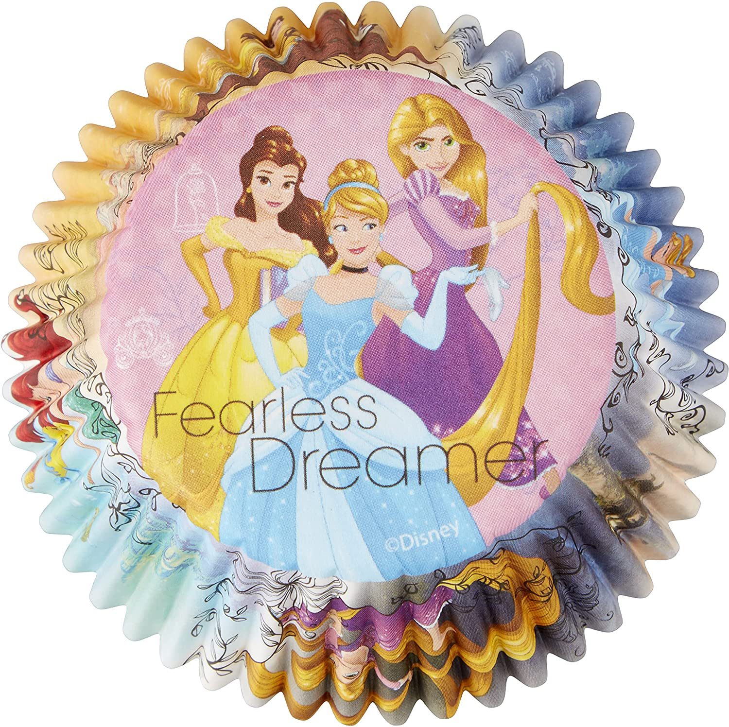 Wilton Disney Princess Standard Baking Liners, Assorted