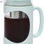 Primula Burke Deluxe Cold Brew Iced Coffee Maker, Comfort Grip Handle, Durable Glass Carafe, Removable Mesh Filter, Perfect 6 Cup Size, Dishwasher Safe, 1.6 Qt, White