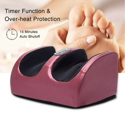 Electric Foot Massager, Deep Kneading Rolling Massage Therapy