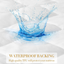 Queen Size Quilted Fitted Mattress Pad, 100% Waterproof Breathable Mattress Protector, Ultra Soft Alternative Filling Mattress Cover, Stretches up to 21 Inches Deep Pocket (White)