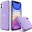 ULAK Clear Case Compatible with Iphone 11 6.1-Inch , Transparent Thin Slim Protective Phone Cover
