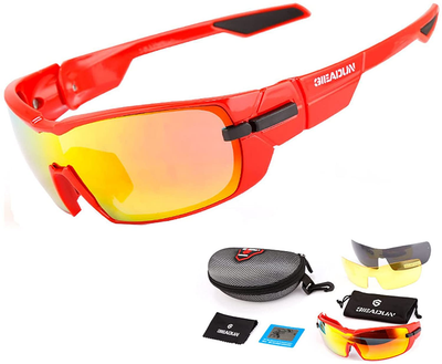 Mens Womens Cycling Glasses Bike Glasses Polarized Sports Sunglasses