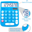 CATIGA CD-8185 Office and Home Style Calculator - 8-Digit LCD Display - Suitable for Desk and On The Move use. (Blue)
