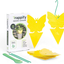 Trappify Sticky Fruit Fly and Gnat Trap Yellow Sticky Bug Traps for Indoor/Outdoor Use - Insect Catcher for White Flies, Mosquitos, Fungus Gnats, Flying Insects - Disposable Glue Trappers (25)