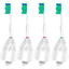 Brightdeal Replacement Brush Heads Compatible with Philips Sonicare Toothbrush Essence Xtreme Elite and Advance HX7022/66, 6-Pack