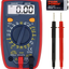 AstroAI Multimeter 2000 Counts Digital Multimeter with DC AC Voltmeter and Ohm Volt Amp Tester ; Measures Voltage, Current, Resistance; Tests Live Wire, Continuity