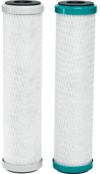 GE FXSVC Dual Stage Drinking Water Replacement Filter, 2 Count (Pack of 1)