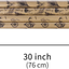 RUSPEPA Christmas Wrapping Paper -  Christmas Elements Print Paper - 4 Roll-30Inch X 10Feet per Roll