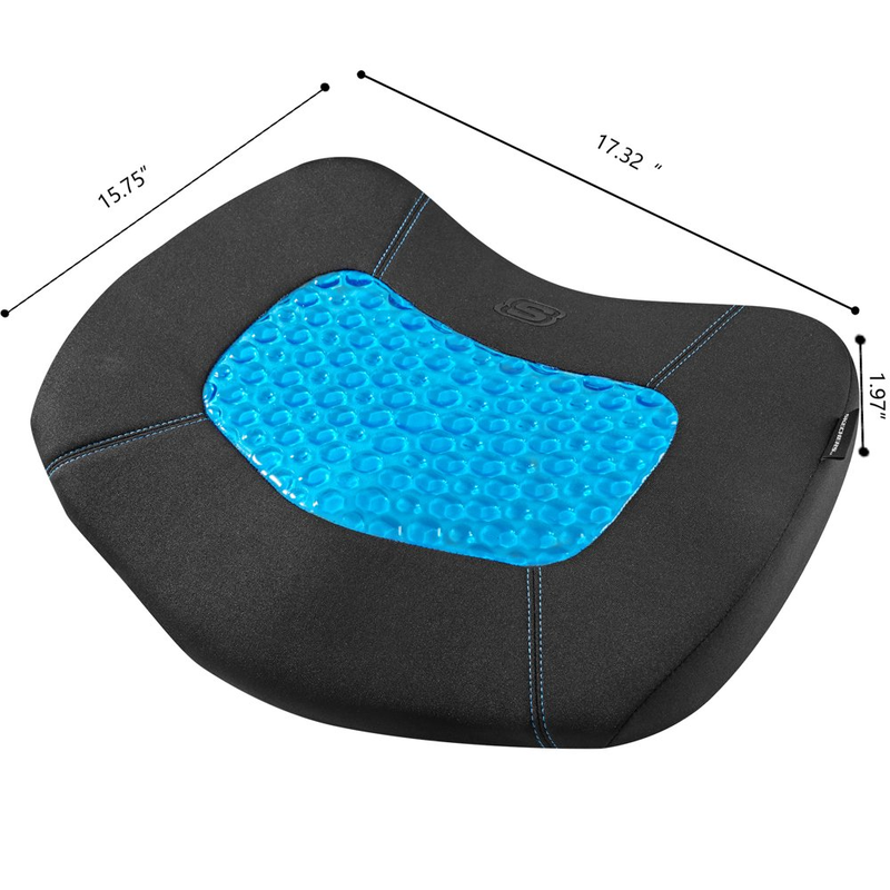 Gel Cooling Skechers Memory Foam Seat Cushion or Back Support