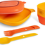 UCO 6-Piece Camping Mess Kit with Bowl, Plate, Camp Cup, and Switch Spork Utensil Set