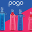 Pogo BPA-Free Tritan Plastic Water Bottle with Soft Straw, 32 Oz, Fuchsia