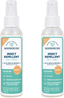 Wondercide - Mosquito, Tick, Fly, and Insect Repellent with Natural Essential Oils - DEET-Free Plant-Based Bug Spray and Killer - Safe for Kids, Babies, and Family - Cedarwood 2-Pack of 4 oz Bottle
