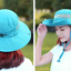 Outdoor Sun Hat Bucket Hats for Women Sun Protection Mesh Quick-Dry Cap UPF 50+(Medium/Large)