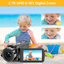 Video Camera Camcorder Ultra HD 2.7K 24FPS 36.0 MP IR Night Vision YouTube Vlogging Camera 3.0 Touch Screen 16X Digital Zoom with Remote Control Microphone Handheld Stabilizer 2 Batteries