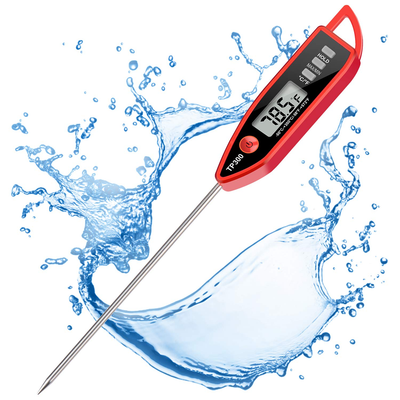 Instant Read Meat Thermometer Food Thermometer Cooking Thermometer Kitchen Candy Thermometer with Fahrenheit/Celsius(℉/℃) Switch for Oil Deep Fry BBQ Grill Smoker Thermometer by Aiktryee