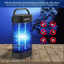 AMUFER Electric Bug Zapper, Mosquito Killer Plug in, 18W High Powered Indoor Electric Mosquito, Bug, Fly Trap for Bedroom, Kitchen, Office with Large Coverage - 1-Pack Replacement Bulbs Included