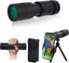 Monocular Telescope for Adult 10-300X40, HD Telescope with Night Vision, Monocular with Tripod, Mobile Phone Holder, Waterproof Handheld Telescope for Bird Watching Hunting Hiking