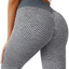 MOSHENGQI Women's Ruched Butt Lifting High Waist Yoga Pants Tummy Control Stretchy Workout Leggings Textured Booty Tights