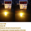 iBrightstar Newest 9-30V Super Bright Low Power 1157 2057 2357 7528 BAY15D LED Bulbs with Projector replacement for Turn Signal Lights and Brake Lights