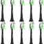 Aoremon Replacement Toothbrush Heads for Philips Sonicare Diamondclean HX6062/95 Black, 10 Pack
