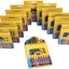 12 Pack Crayons - Wholesale Bright Wax Coloring Crayons in Bulk, 10 per Box, 12 Box Bundle Art Set