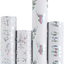 RUSPEPA Christmas Wrapping Paper Perfect for Christmas-4 Roll-30Inch X 10Feet per Roll