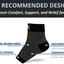 Plantar Fasciitis Compression Socks for Women & Men (1 Pair) - BEST Ankle Socks for Plantar Fasciitis Relief, Arch Support, and Foot/Heel Pain for Everyday Use