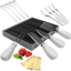 Cheese Knives with Wood Handle Steel Stainless Cheese Slicer Cheese Cutter (Option A)