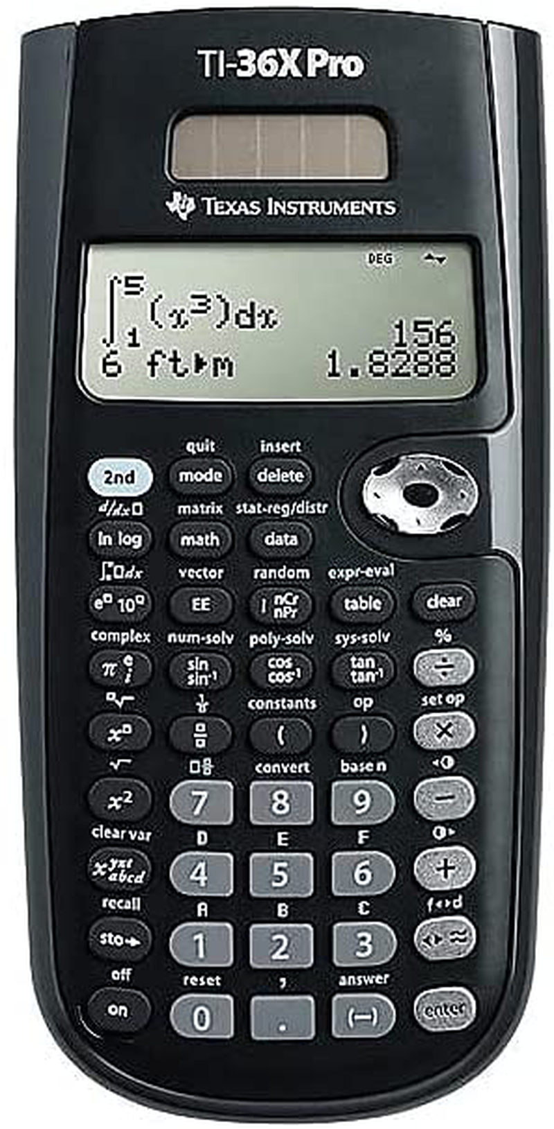 Texas Instruments TI36XPRO TI-36X Pro Scientific Calculator, 16-Digit LCD