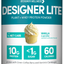 Designer Protein Lite, Vanilla Cupcake, 9.03 Ounce, Low Calorie Protein Powder