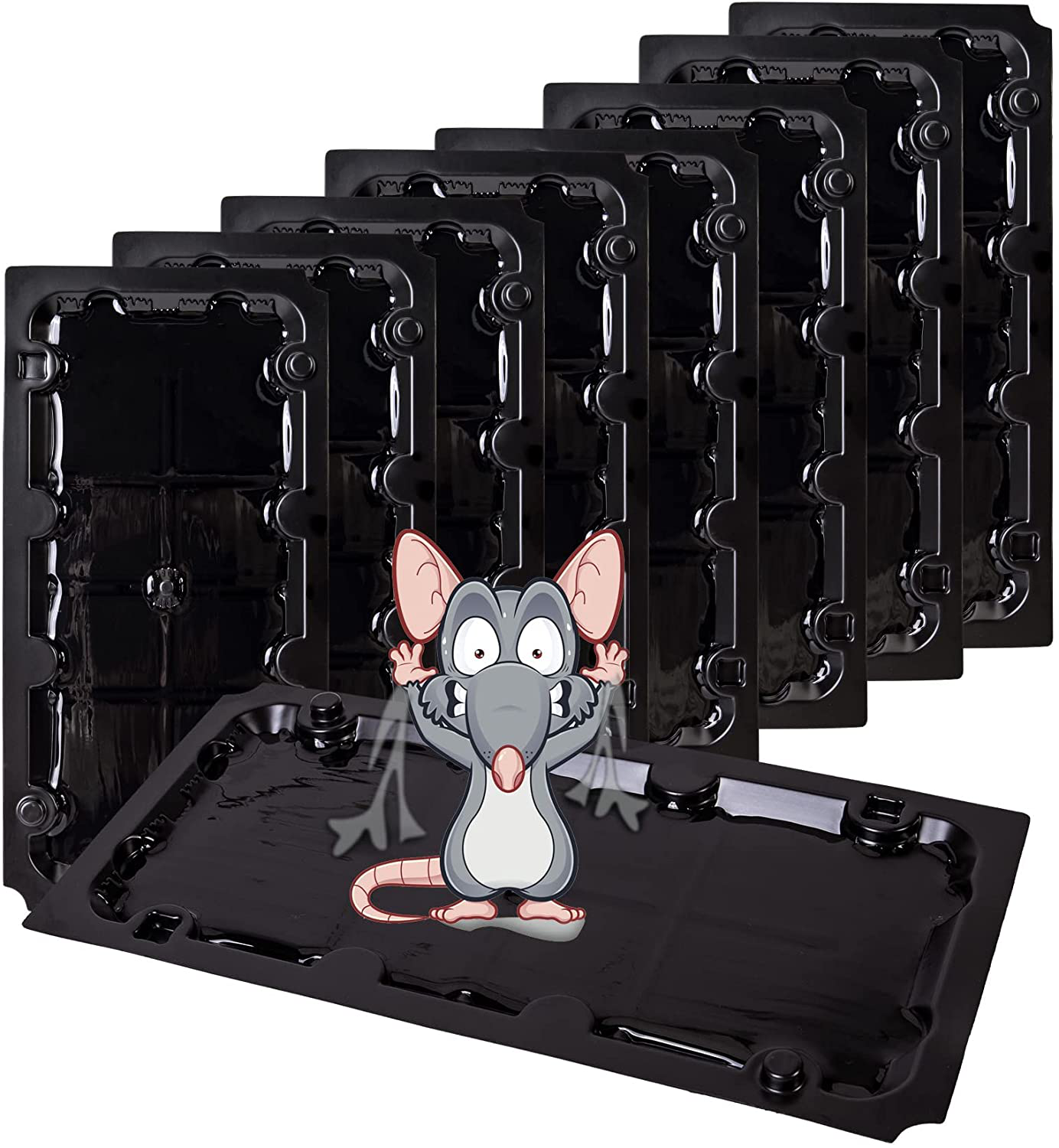 8 Pack Mouse Trap Rat Trap, Mouse Traps Indoor, Mice, Snake and Insect Glue Traps (Large Size)