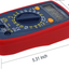 AstroAI Multimeter 2000 Counts Digital Multimeter with DC AC Voltmeter and Ohm Volt Amp Tester ; Measures Voltage, Current, Resistance; Tests Live Wire, Continuity