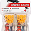 Tomcat Mouse Traps (Wooden), 4 Traps
