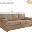 Easy-Going Stretch Sofa Slipcover 1-Piece Sofa Cover Furniture Protector Couch Soft with Elastic Bottom for Kids,Polyester Spandex Jacquard Fabric Small Checks(Sofa,Sand)