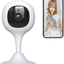Baby Monitor Wi-Fi Pet Indoor Camera, 1080P Home Security Camera with Motion Detection, IR Night Vision, Two-Way Audio, Compatible with Alexa