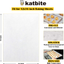 Katbite 200Pcs 9X13 Inch Heavy Duty Parchment Paper Sheets, Precut Parchment Paper for Quarter Sheet Pans Liners, Baking Cookies, Bread, Meat, Pizza, Toaster Oven (9"X13")