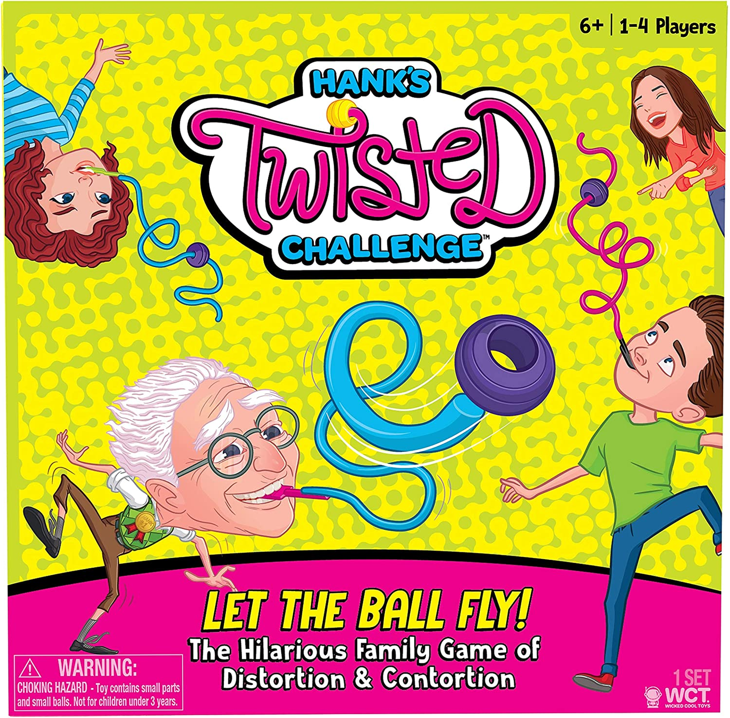 Twisted Challenge Family Fun Game – Bend and Twist, Get the Ball through the Maze to Win!