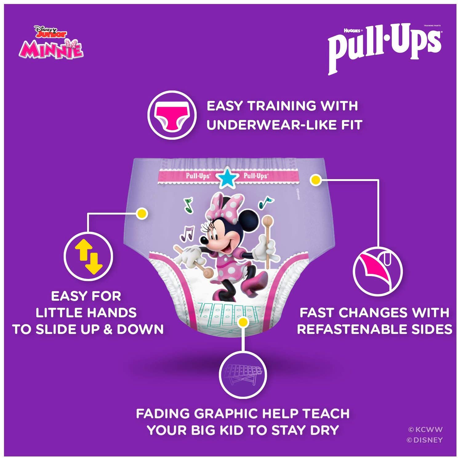 Pull-Ups Girls' Potty Training Pants Training Underwear