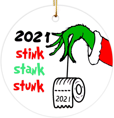 2021 Christmas Ornaments, 2021 Personalized Christmas Ornaments, Interesting Christmas Ornaments, Gifts for Friends and Family