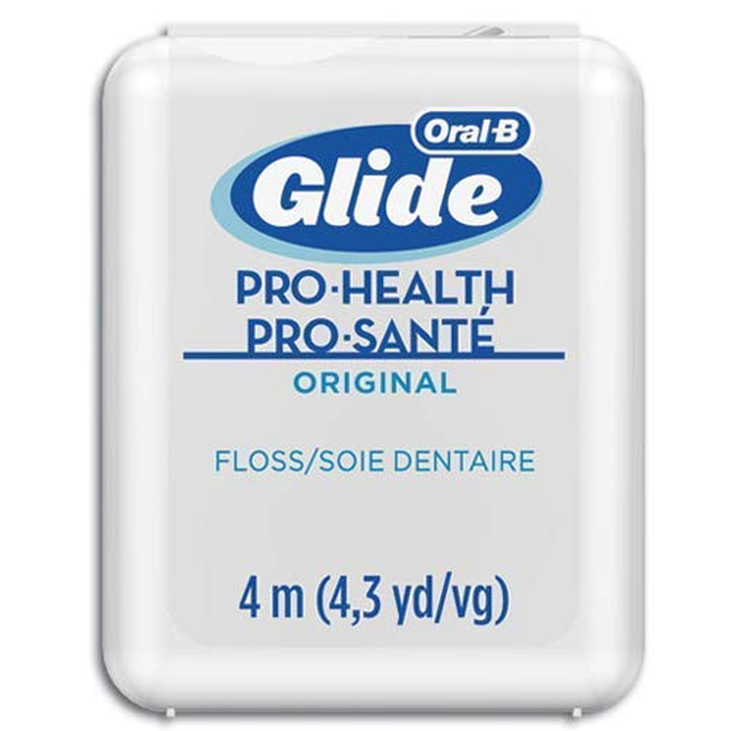 Glide Oral-B Pro-Health Original Floss, Small Size 4 Meters (4.3 Yards) - Pack of 12